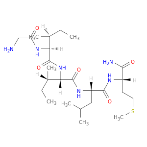 L-Methioninamide, glycyl-L-isoleucyl-L-isoleucyl-L-leucyl-