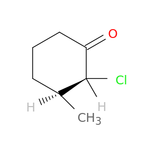 Cyclohexanone, 2-chloro-3-methyl-, cis-