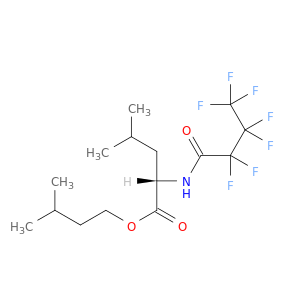 L-Leucine,N-(2,2,3,3,4,4,4-heptafluoro-1-oxobutyl)-, 3-methylbutyl ester