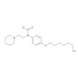 2-PIPERIDIN-1-YLETHYL-4-HEPTYLOXYPHENYLCARBAMATE