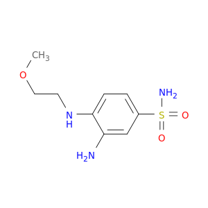 3-氨基-4-[(2-甲氧基乙基)氨基]苯-1-磺酰胺