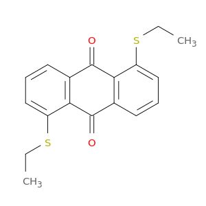 9,10-Anthracenedione, 1,5-bis(ethylthio)-