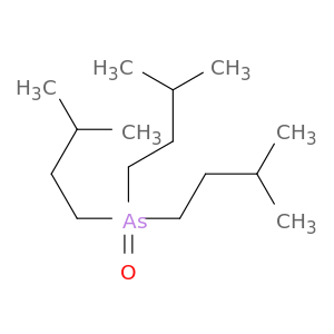 Arsine oxide, tris(3-methylbutyl)-
