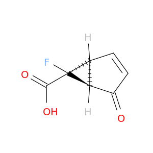 Bicyclo[3.1.0]hex-2-ene-6-carboxylicacid, 6-fluoro-4-oxo-, (1S,5S,6S)-