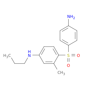 Benzenamine,4-[(4-aminophenyl)sulfonyl]-3-methyl-N-propyl-