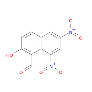 1-Naphthalenecarboxaldehyde, 2-hydroxy-6,8-dinitro-