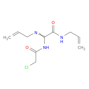 Acetamide, 2-[(chloroacetyl)amino]-N-2-propenyl-2-(2-propenylimino)-