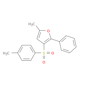 Furan, 5-methyl-3-[(4-methylphenyl)sulfonyl]-2-phenyl-