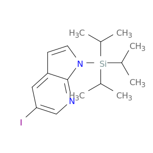 5-IODO-1-TRIISOPROPYLSILYL-1H-PYRROLO-[2,3-B]PYRIDINE