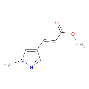 (E)-3-(1-甲基-1H-吡唑-4-基)丙烯酸甲酯