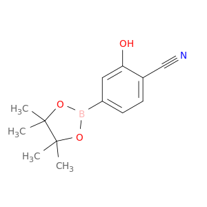2-羟基-4-(4,4,5,5-四甲基-1,3,2-二氧硼杂环戊烷-2-基)苯甲腈
