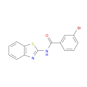 Benzamide, N-2-benzothiazolyl-3-bromo-