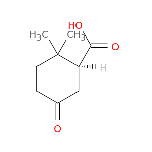 Cyclohexanecarboxylic acid, 2,2-dimethyl-5-oxo-, (S)-