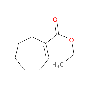 1-Cycloheptene-1-carboxylic acid, ethyl ester