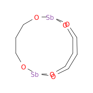 2,6,8,12,13,17-Hexaoxa-1,7-distibabicyclo[5.5.5]heptadecane