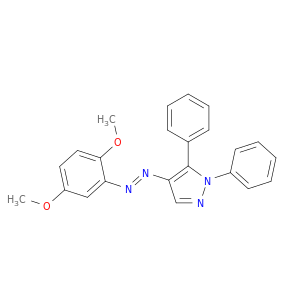 4-[(e)-(2,5-dimethoxyphenyl)diazenyl]-1,5-diphenyl-1h-pyrazole