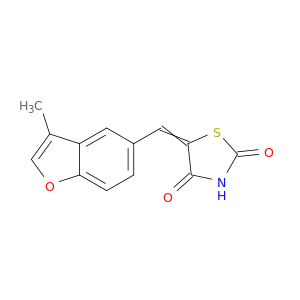 2,4-Thiazolidinedione, 5-[(3-methyl-5-benzofuranyl)methylene]-