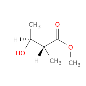 Butanoic acid, 3-hydroxy-2-methyl-, methyl ester, (2R,3S)-