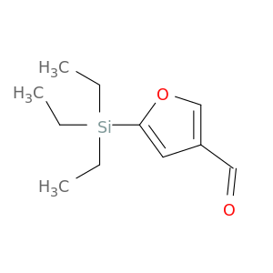 3-Furancarboxaldehyde, 5-(triethylsilyl)-