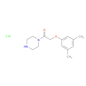 2-(3,5-dimethylphenoxy)-1-(piperazin-1-yl)ethan-1-one hydrochloride