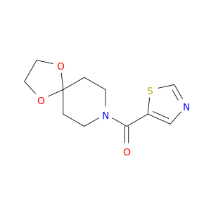 1,4-Dioxa-8-azaspiro[4.5]decane, 8-(5-thiazolylcarbonyl)-