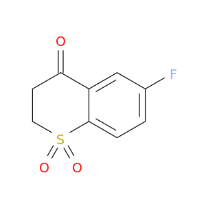 6-Fluoro-2,3-dihydro-4h-thiochromen-4-one 1,1-dioxide