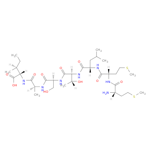 L-Isoleucine, L-methionyl-L-methionyl-L-leucyl-L-threonyl-L-seryl-L-alanyl-