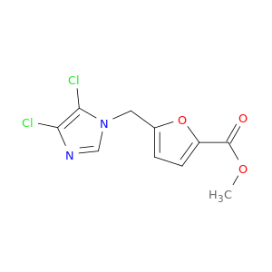 甲基5-[(4,5-二氯-1H-咪唑-1-基)甲基]-2-furancarBoxate