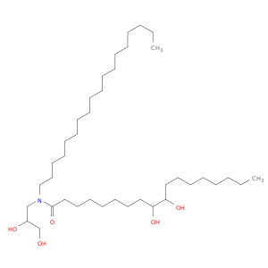 Octadecanamide, N-(2,3-dihydroxypropyl)-9,10-dihydroxy-N-octadecyl-