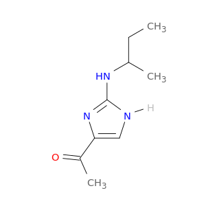 Ethanone, 1-[2-[(1-methylpropyl)amino]-1H-imidazol-4-yl]-