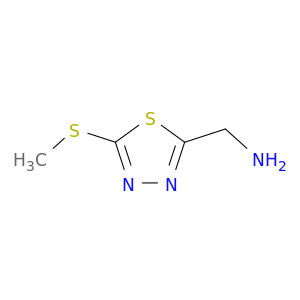[5-(Methylsulfanyl)-1,3,4-thiadiazol-2-yl]methanamine