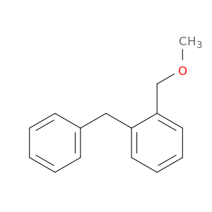 Benzene, 1-(methoxymethyl)-2-(phenylmethyl)-