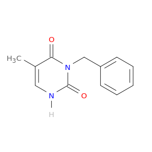 2,4(1H,3H)-Pyrimidinedione, 5-methyl-3-(phenylmethyl)-