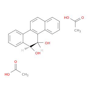 5,6-Chrysenediol, 5,6-dihydro-, diacetate, cis-