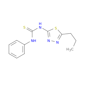 Thiourea, N-phenyl-N'-(5-propyl-1,3,4-thiadiazol-2-yl)-