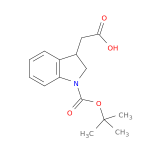 2-{1-[(tert-butoxy)carbonyl]-2,3-dihydro-1H-indol-3-yl}acetic acid