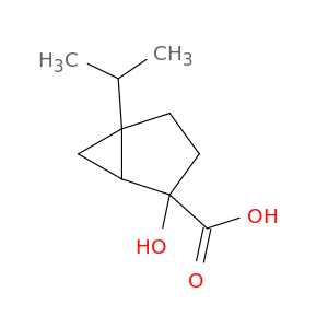 Bicyclo[3.1.0]hexane-2-carboxylic acid, 2-hydroxy-5-(1-methylethyl)-