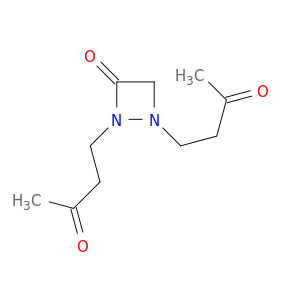 1,2-Diazetidin-3-one, 1,2-bis(3-oxobutyl)-