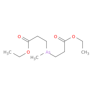 Propanoic acid, 3,3'-(methylarsinidene)bis-, diethyl ester