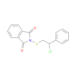 1H-Isoindole-1,3(2H)-dione, 2-[(2-chloro-2-phenylethyl)thio]-