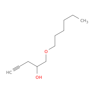 4-Pentyn-2-ol, 1-(hexyloxy)-
