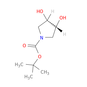 rel-(3R,4S)-3,4-二羟基吡咯烷-1-羧酸叔丁酯