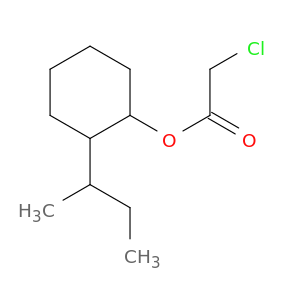 2-(butan-2-yl)cyclohexyl chloroacetate