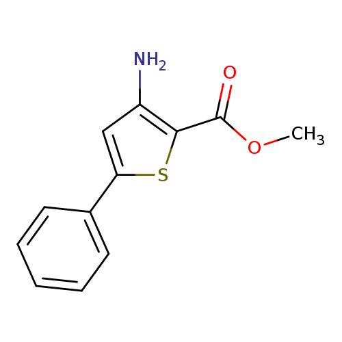 3-氨基-5-苯基噻吩-2-甲酸甲酯