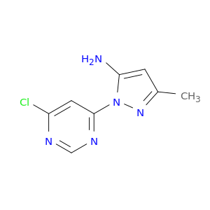 1-(6-Chloropyrimidin-4-yl)-3-methyl-1H-pyrazol-5-amine