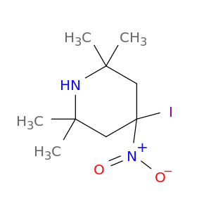 Piperidine, 4-iodo-2,2,6,6-tetramethyl-4-nitro-