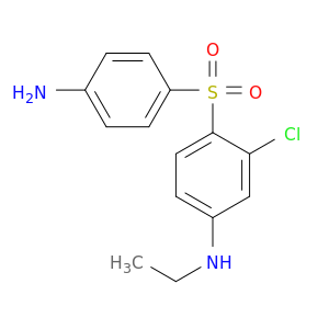Benzenamine, 4-[(4-aminophenyl)sulfonyl]-3-chloro-N-ethyl-