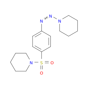 Piperidine, 1-[[4-(1-piperidinylazo)phenyl]sulfonyl]-