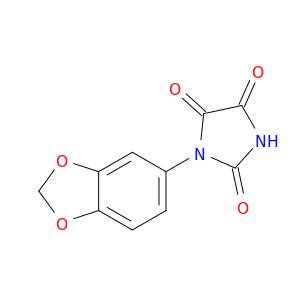 1-(2H-1,3-Benzodioxol-5-yl)imidazolidine-2,4,5-trione