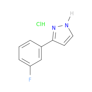 3-(3-fluorophenyl)-1H-pyrazole hydrochloride